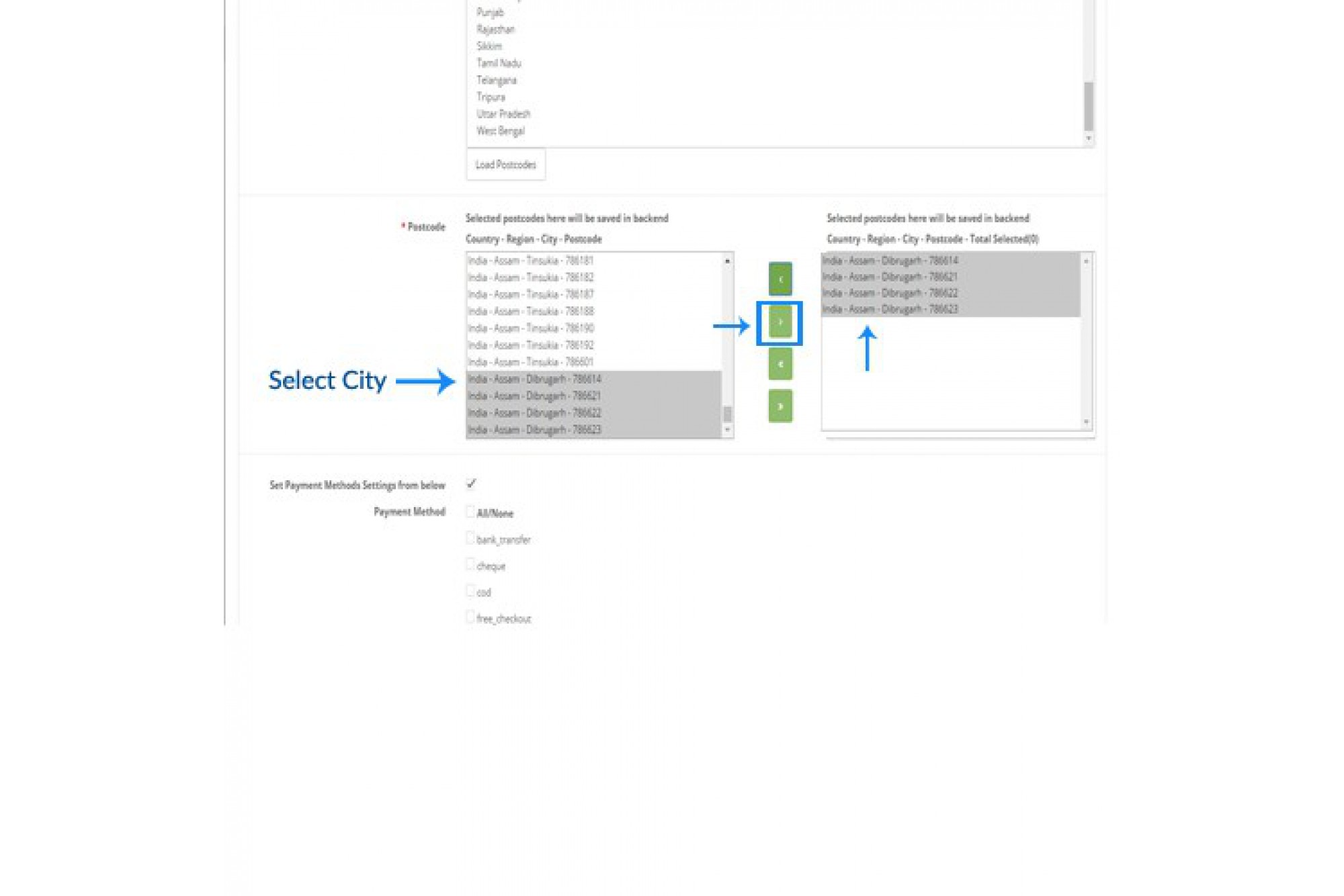 Best Postcode - Pincode Manager for opencart - xtensions.in